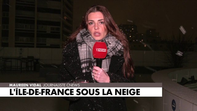 Météo : l'Île-de-France sous la neige