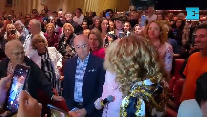 Mirtha fue a ver la obra de Muscari al Teatro: río, se emocionó y aplaudió de pie