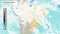 Calor e tempestades pelo Brasil