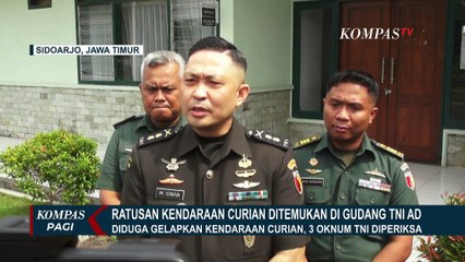 Diduga Gelapkan Kendaraan Curian, 3 Oknum TNI Diperiksa!