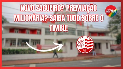 NÁUTICO: Timbu anuncia vinda de novo zagueiro? Veja