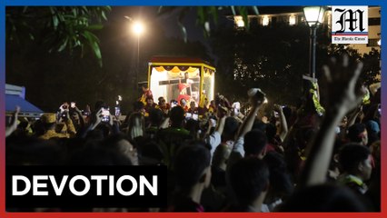 Thousands join Traslacion