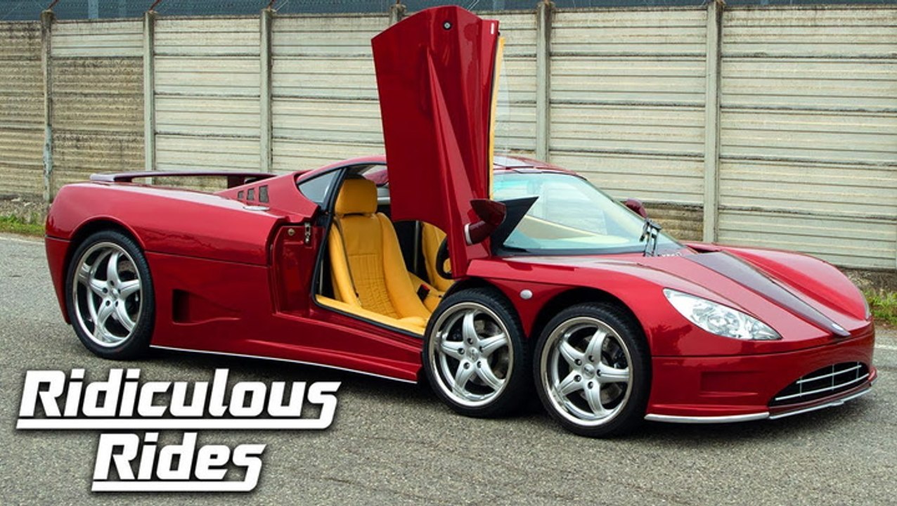 Six-Wheeled Supercar Worth Over $650,000 | Ridi...