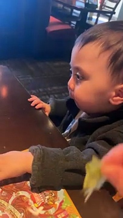 Baby Doesn't Care For Lettuce