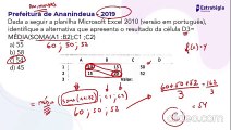 64. Fórmulas - Funções estatísticas - Parte 01 - Informática