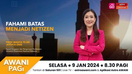 AWANI Pagi: Fahami batas menjadi netizen