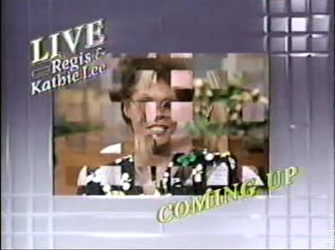 Sharon Wyatt on Regis and Kathie Lee 1989