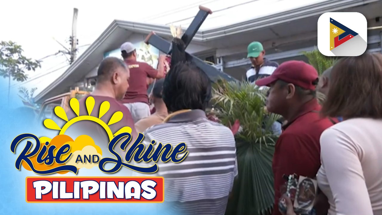 Mga deboto, dumalo sa paggunita ng kapistahan ng Itim na Nazareno sa Matina, Davao City