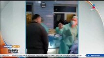 Cae cohete en plena cirugía en un quirófano en Ucrania
