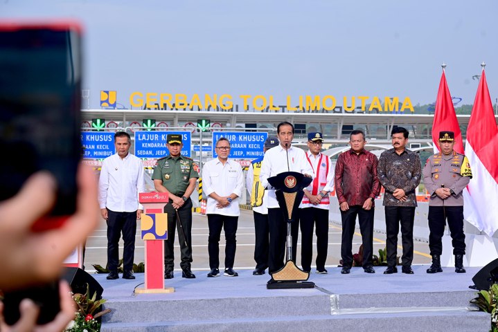 Benyamin Davnie Hadiri Peresmian Jalan Tol Pamulang-Cinere-Raya Bogor