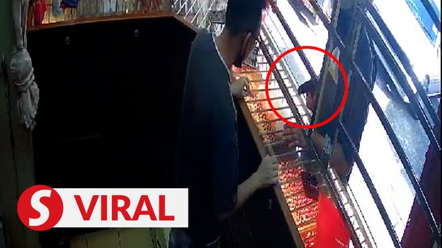 Gold shop manager’s swift action halts robbery attempt in Lahad Datu