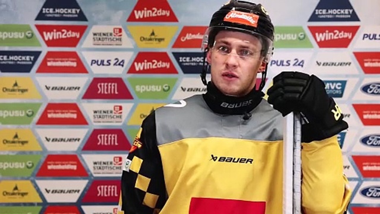 Christof Kromp (VIC) vor dem Spiel in Villach