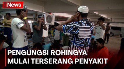 Mulai Terserang Penyakit, Begini Kondisi Pengungsi Rohingya di Aceh