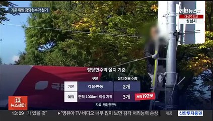 정당현수막 읍면동 2개씩 허용…철거 근거도 마련