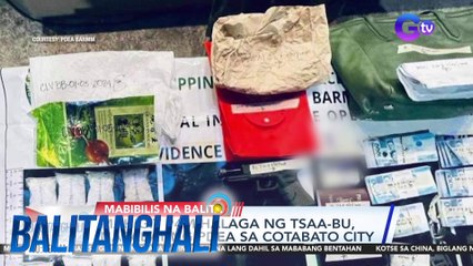 Mahigit P4M halaga ng tsaa-bu, nasabat ng PDEA sa Cotabato City | BT