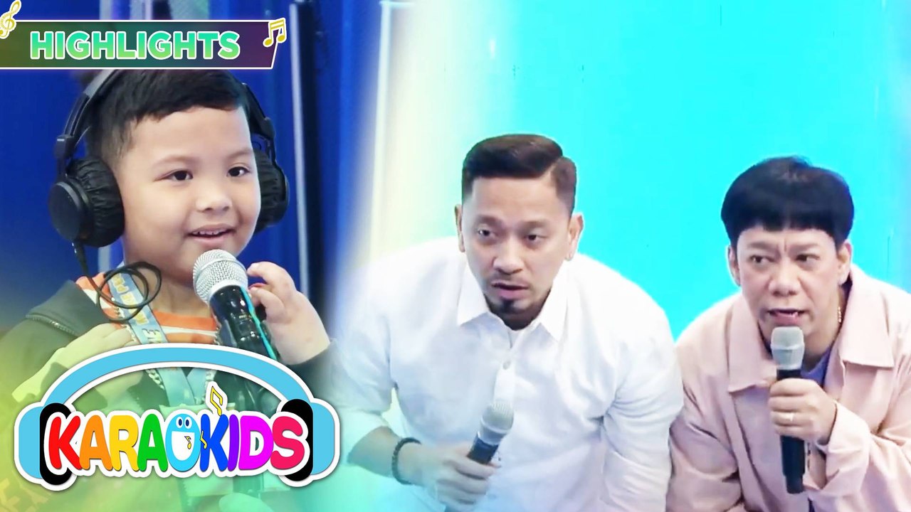 Jhong and Lassy quickly guessed Jaze's song in 'Karaokids' | It’s Showtime