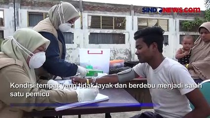 Ratusan Pengungsi Rohingya di Aceh Mulai Terserang Penyakit
