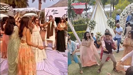Ira Khan Nupur Shikhare Mehendi Ceremony Inside Dance Video Viral, हाथों में मेहंदी लगाकर...|