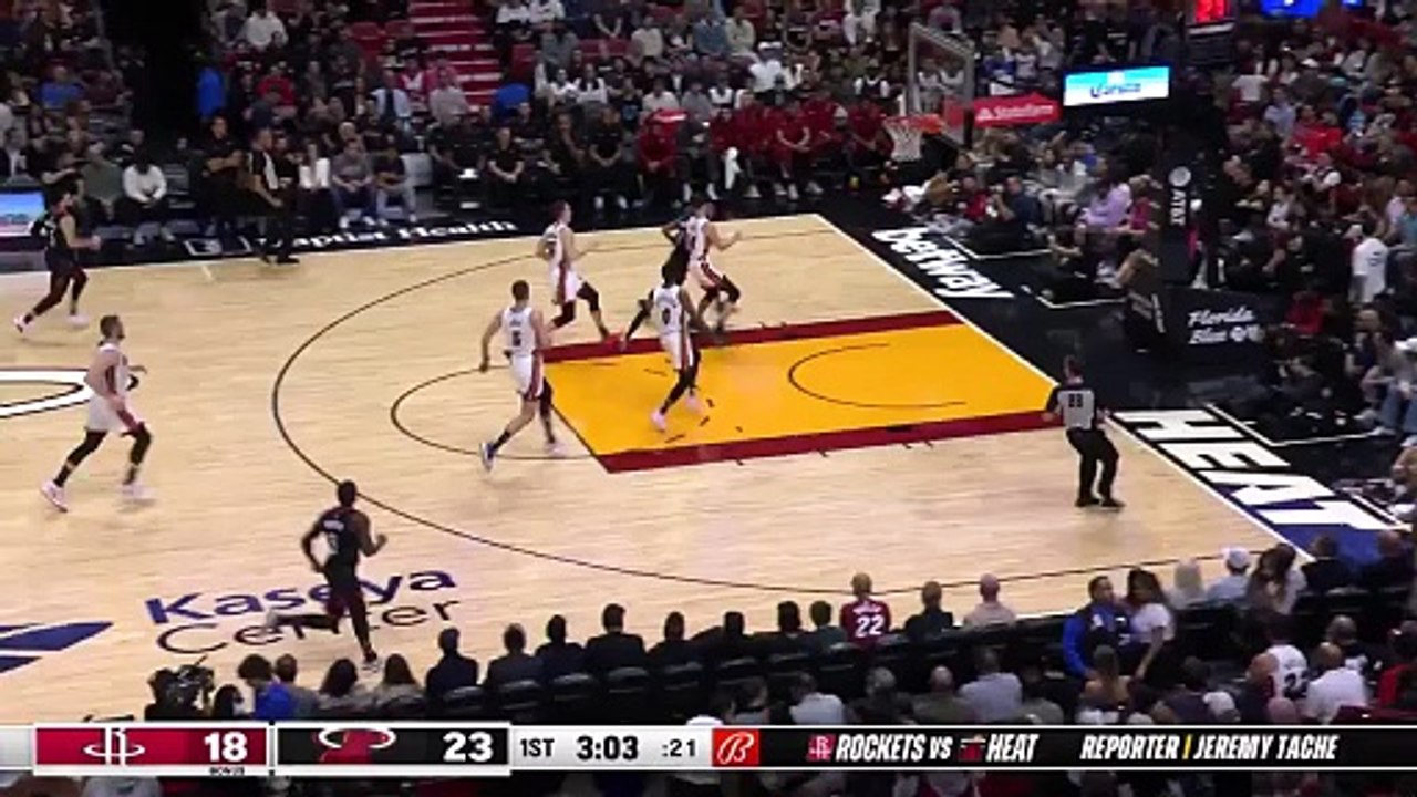 Heat vs. Rockets Play Of The Night Josh Richardson Block Translates To
