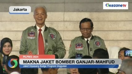 Ini Makna Jaket Bomber Ganjar-Mahfud