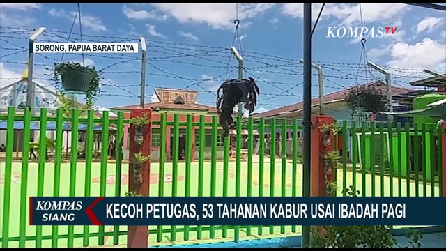 53 Tahanan di Sorong Kabur, Kapasitas Lapas jadi Sorotan