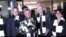 Beşiktaş'ın yeni teknik direktörü Fernando Santos, İstanbul'a geldi