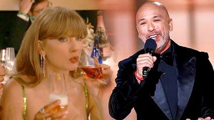 Taylor Swift's Composure at Golden Globes 2024: Sipping Through Jo Koy's Flat Joke