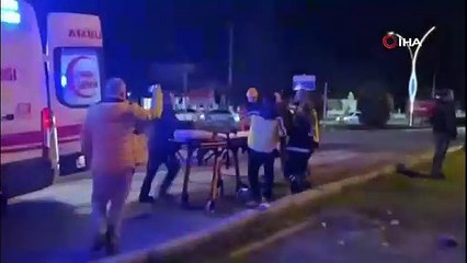 Bolu’da ciple otomobil çarpıştı: 3 yaralı