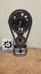 Amazing Creativity, Clock Made From Auto Parts #shorts #viral #shortsvideo #video #innovationhub