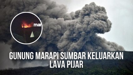 Gunung Marapi Sumatera Barat Kembali Keluarkan Lava Pijar, Masyarakat Panik