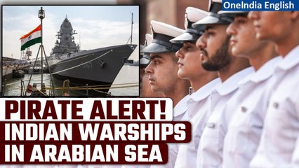 Navy Showdown: 10 Warships Deployed to Crush Arabian Sea Pirates! | Oneindia News