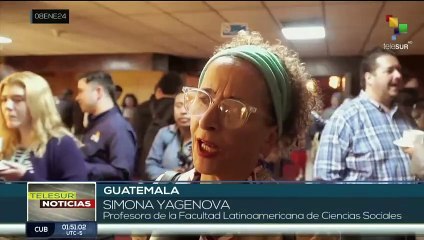 Presidente electo de Guatemala presentó al nuevo Gabinete de Gobierno