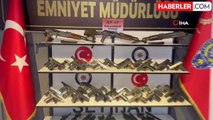 Adana'da 65 ruhsatsız silah ele geçirildi: 21 tutuklama