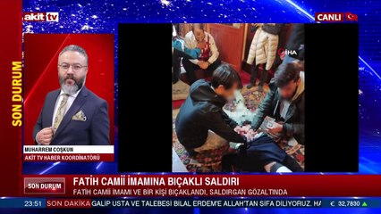 Fatih Camii imamına bıçaklı saldırının arkasında MOSSAD mı var?