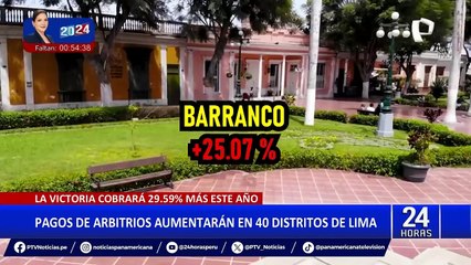 Esta es la lista de 40 distritos que aumentarán arbitrios para este 2024