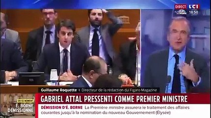 Polémique après une séquence sur LCI où est évoquée la sexualité de Gabriel Attal comme étant "une des motivations pour son éventuelle nomination" - La chaîne décide de retirer la séquence
