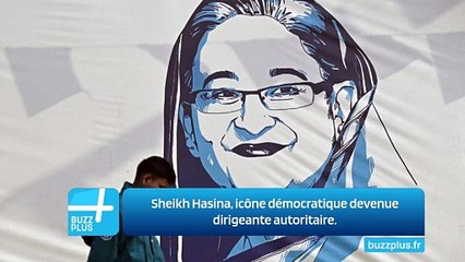 Sheikh Hasina, icône démocratique devenue dirigeante autoritaire.