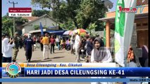 Wabup Sukabumi Resmikan Kantor Desa Cileungsing dan Peringati Hari Jadi Desa Cileungsing yang Ke-41