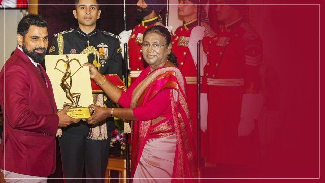కష్టాల్ని జయించిన అర్జునుడు Mohammed Shami | Draupadi Murmu | National Sports Awards | Oneindia