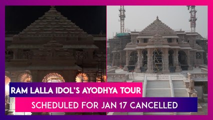 Ram Temple Consecration: Ram Lalla Idol’s Ayodhya Tour Scheduled For January 17 Cancelled