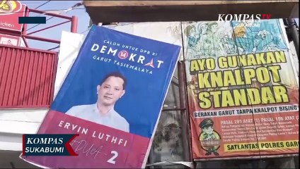 Satpol PP Razia Pemasangan APK Di Tempat Terlarang
