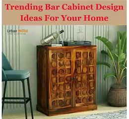 Trending Bar Cabinet Design Ideas For Your Home