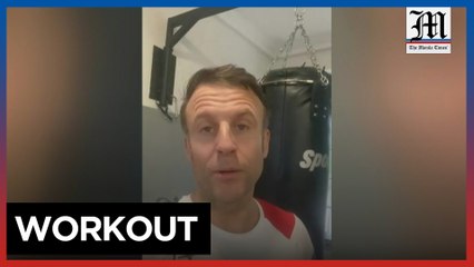 Macron urges daily exercise ahead of Olympics