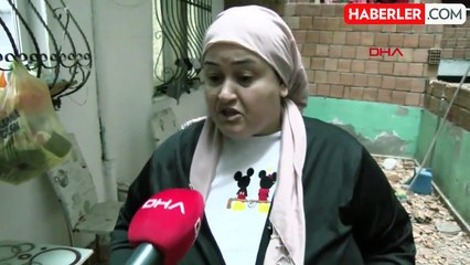 Esneyurt'ta İnşaat Halindeki Binadan Tuğlalar Düştü, Aile Deprem Sandı