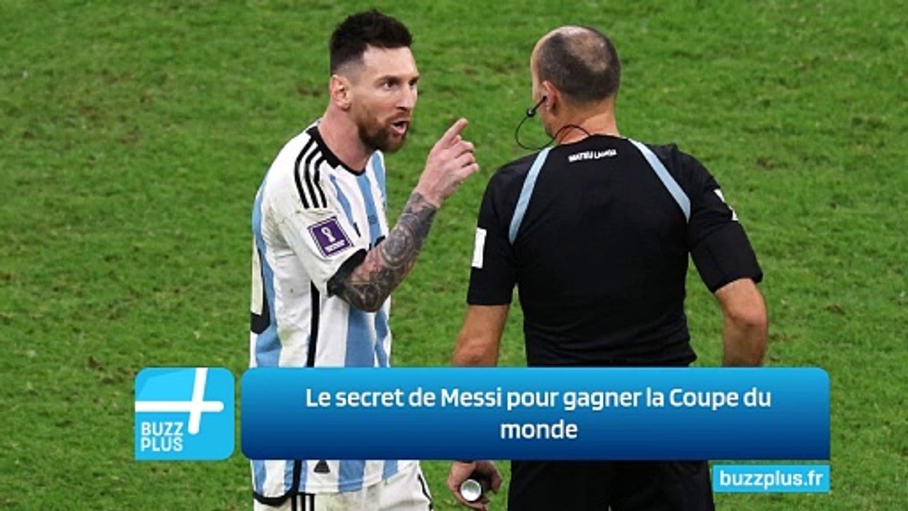 Le secret de Messi pour gagner la Coupe du monde