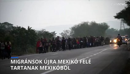 Több ezres bevándorlókaraván tart az Egyesült Államokba