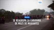 México | Se reagrupa la caravana de miles de migrantes que comenzó en Nochebuena