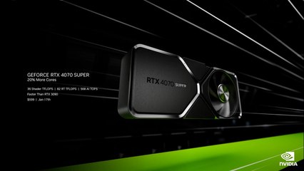 NVIDIA RTX 40 SUPER Series Tech Demo