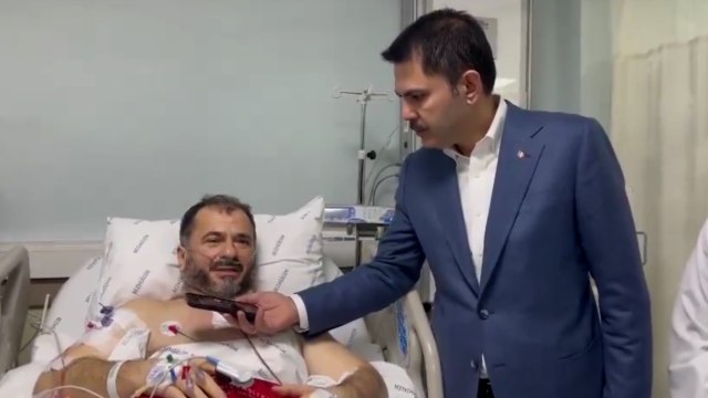 Cumhurbaşkanı Erdoğan, Fatih Camii İmamı Galip Usta'ya geçmiş olsun dileklerini iletti