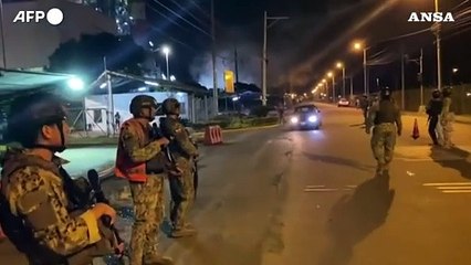 Ecuador, istituito lo stato d'emergenza: l'esercito pattuglia le strade